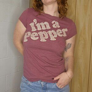 y2k Dr. Pepper I'm a Pepper Babydoll Tee